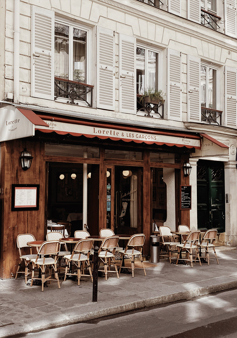 Old Cafe in Paris Poster - Posterbox.dk