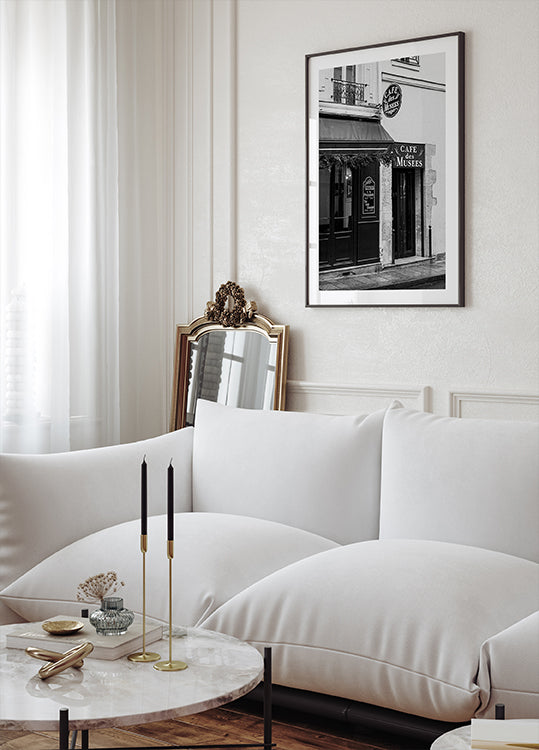 Old Paris Café Poster - Posterbox.dk