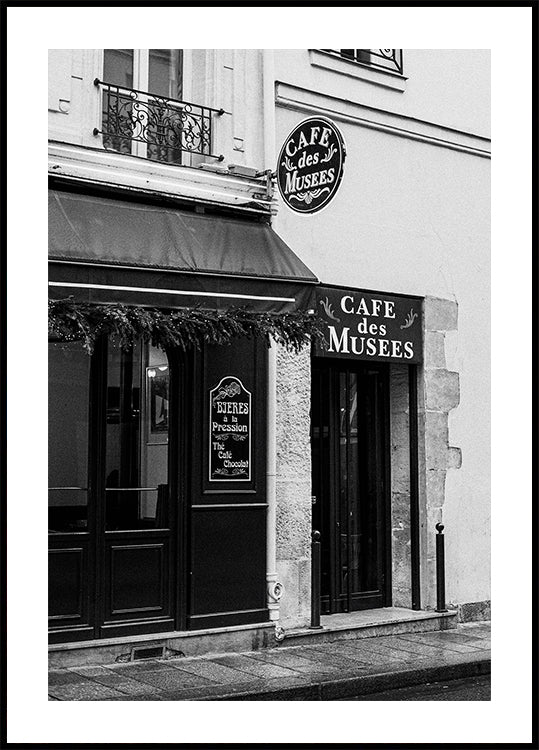 Old Paris Café Poster - Posterbox.dk