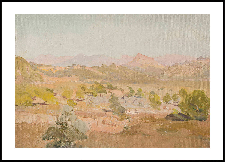 Olympia Landscape from Greece Poster - Posterbox.dk