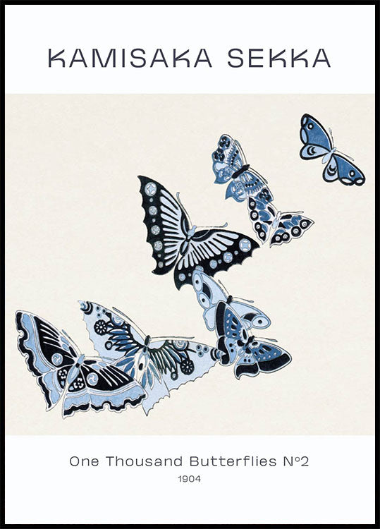 One Thousand Butterflies №2 Poster - Posterbox.dk