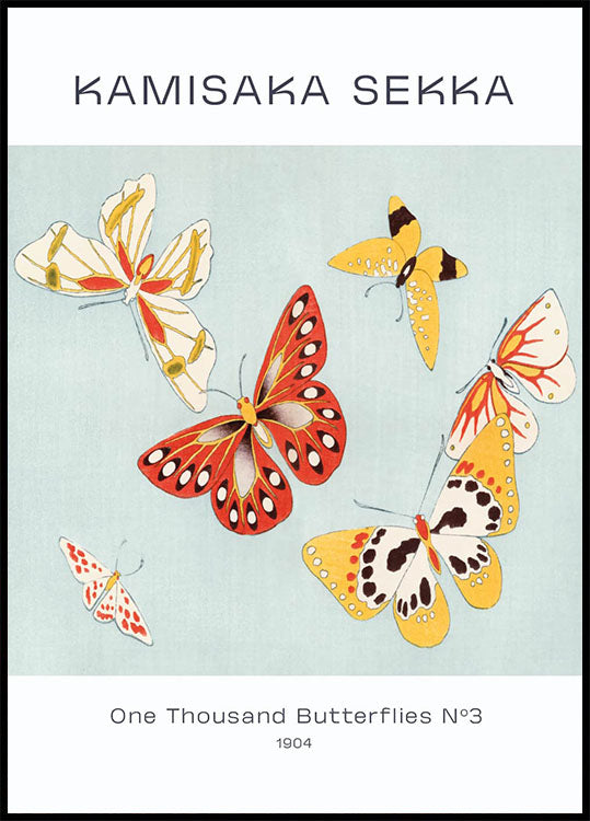 One Thousand Butterflies №3 Poster - Posterbox.dk