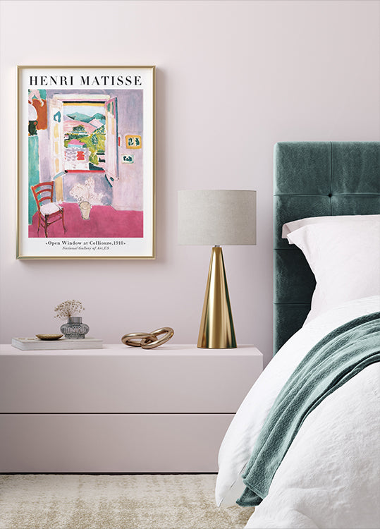 Open Window at Collioure Poster - Posterbox.dk