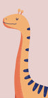 Orange Dinosaur Poster - Posterbox.dk