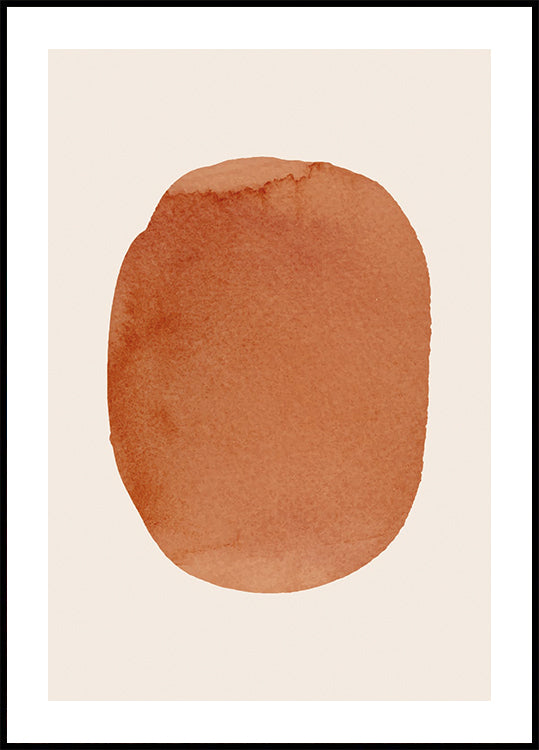 Orange Sun Poster - Posterbox.dk