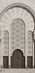 Ornate Doorway of Hassan II Mosque, Casablanca Poster - Posterbox.dk