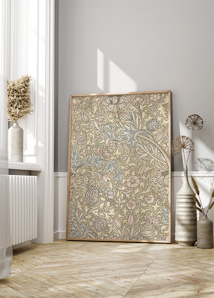 Ornate Floral Pattern by J.H. Dearle Poster - Posterbox.dk