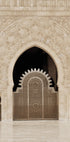 Ornate Main Door of Hassan II Mosque, Casablanca Poster - Posterbox.dk