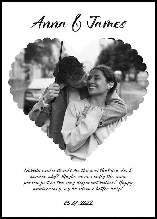 Our Anniversary Personal Poster - Posterbox