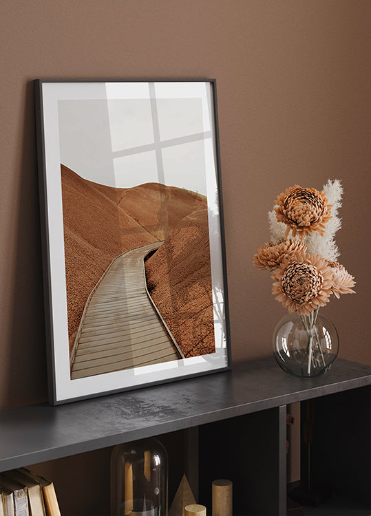 Painted Hills Boardwalk Poster - Posterbox.dk