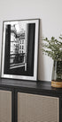 Parisian Window View Poster - Posterbox.dk