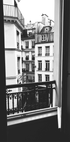 Parisian Window View Poster - Posterbox.dk