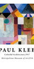 Paul Klee - Colorful Architecture Poster - Posterbox.dk