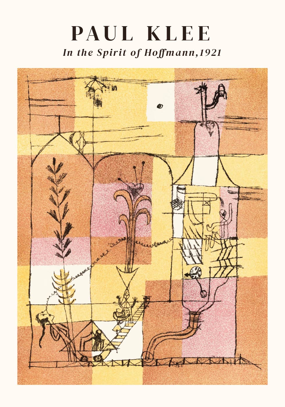 Paul Klee - In the Spirit of Hoffmann Poster - Posterbox.dk