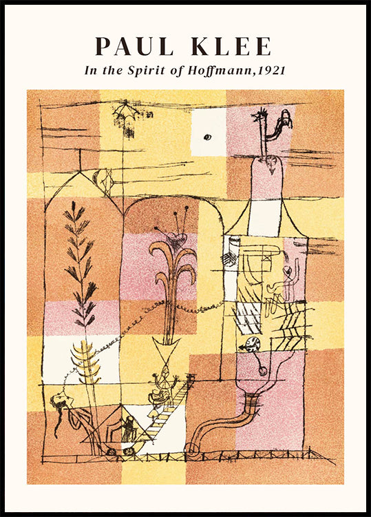 Paul Klee - In the Spirit of Hoffmann Poster - Posterbox.dk