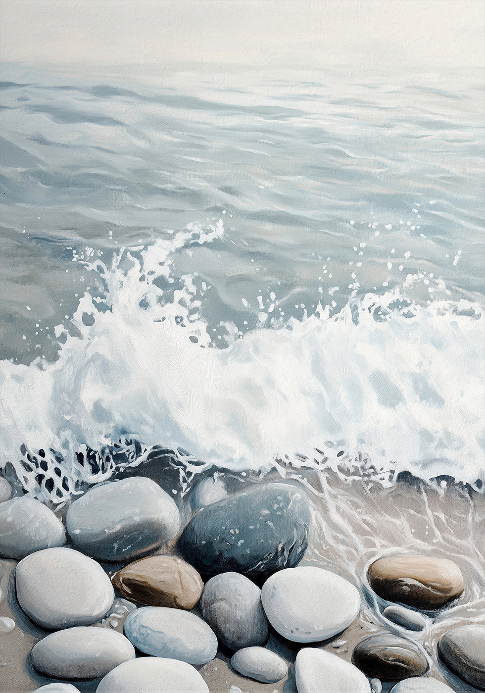 Pebble Shoreline Poster - Posterbox.dk