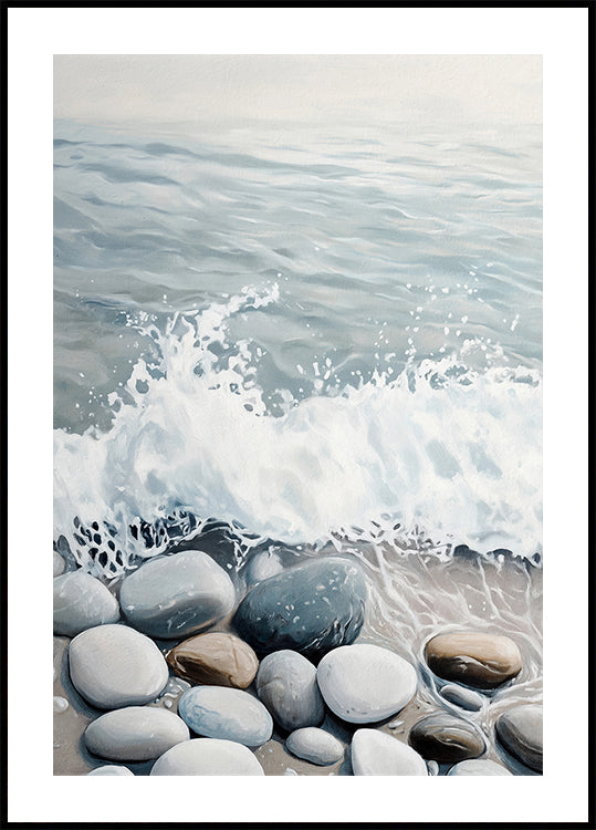 Pebble Shoreline Poster - Posterbox.dk