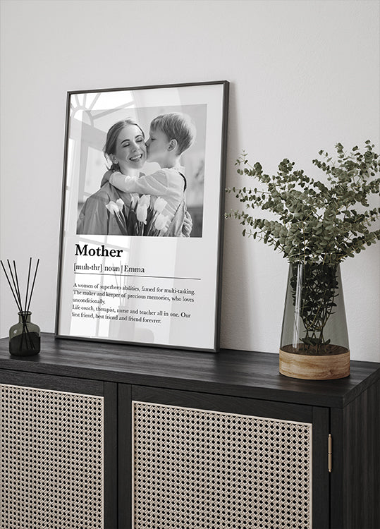 Personal print Mom Poster - Posterbox.dk