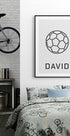 Personalized Football Poster - Posterbox.dk