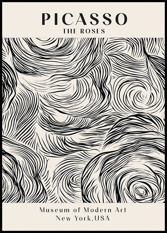 Picasso - The Roses Poster - Posterbox.dk