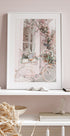Pink Bicycle with Flowers Poster - Posterbox.dk