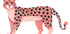Pink Leopard Poster - Posterbox.dk