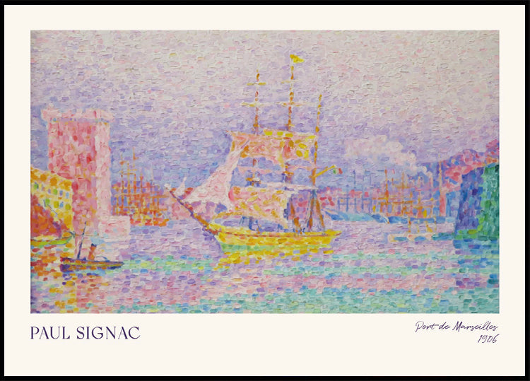 Port De Marseilles, Paul Signac Poster - Posterbox.dk