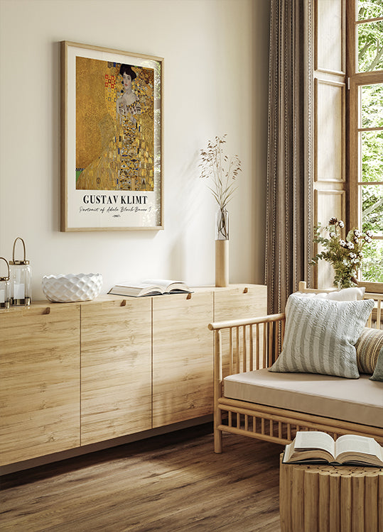 Portrait of Adele Bloch-Bauer I Poster - Posterbox.dk