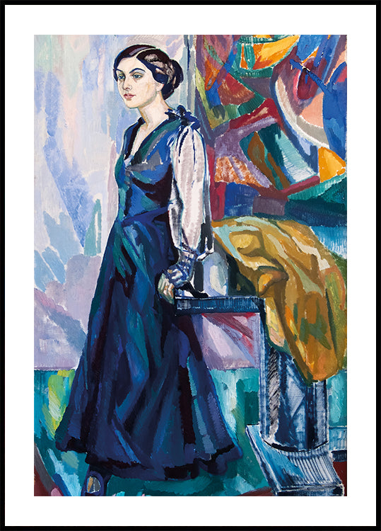 Portrait of Mrs. Carin Östberg Poster - Posterbox.dk