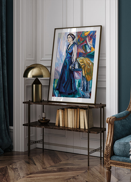 Portrait of Mrs. Carin Östberg Poster - Posterbox.dk