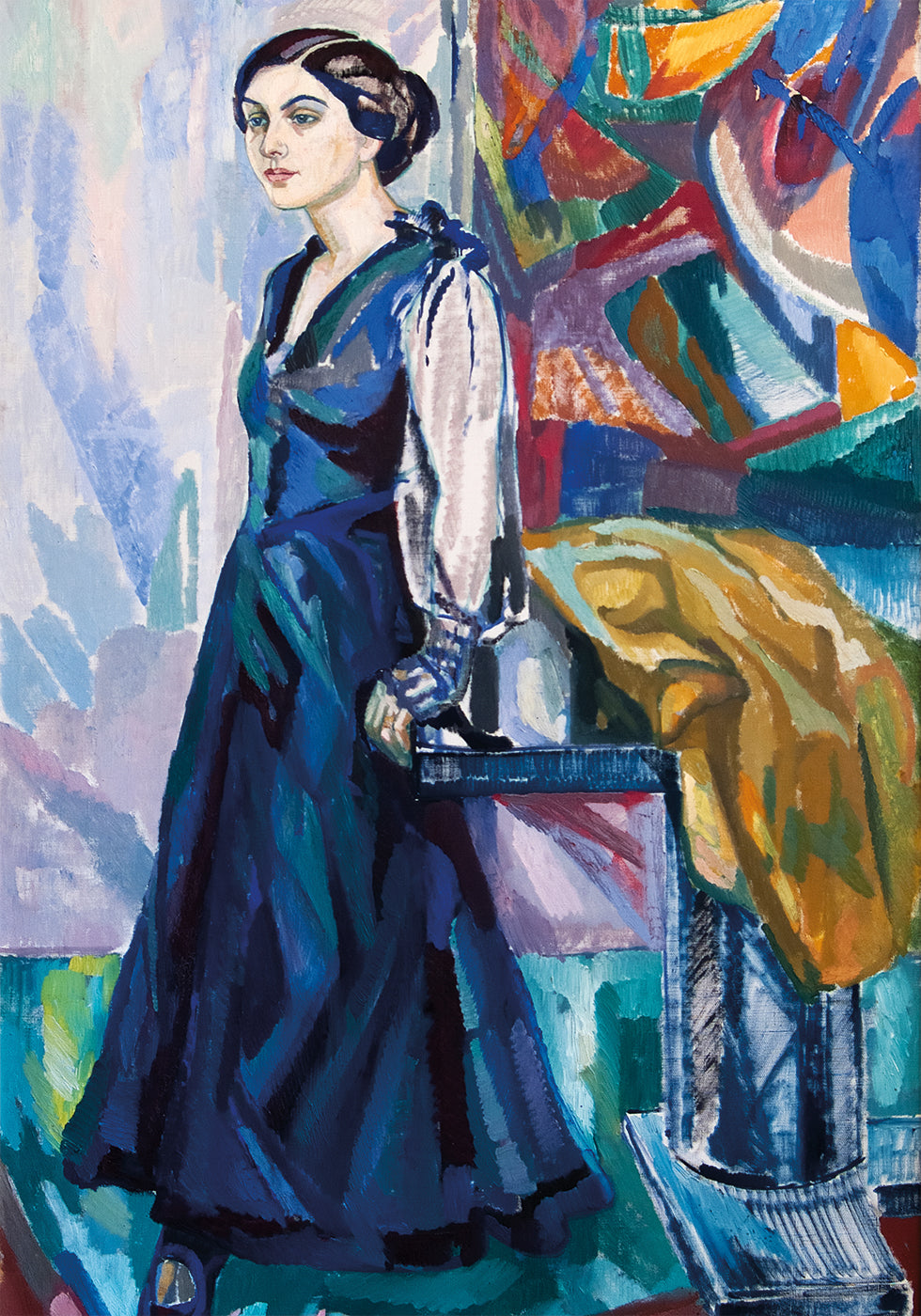 Portrait of Mrs. Carin Östberg Poster - Posterbox.dk