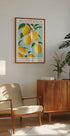 Positano Lemons, Amalfi Coast Citrus Poster - Posterbox.dk