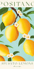 Positano Lemons, Amalfi Coast Citrus Poster - Posterbox.dk