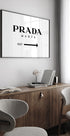 Prada Marfa Minimalist Poster - Posterbox.dk