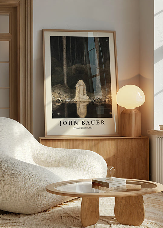 Princess Tuvstarr by John Bauer Poster - Posterbox.dk