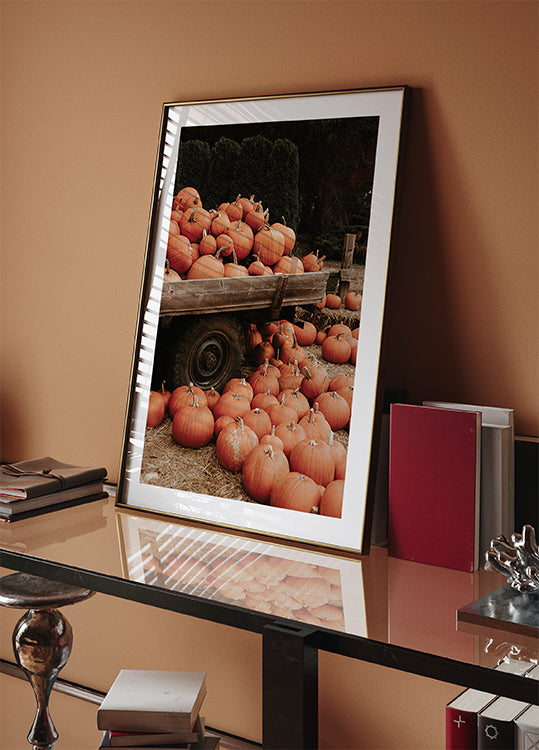 Pumpkin Patch Truck Poster - Posterbox.dk