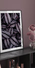Purple Leaves Poster - Posterbox.dk