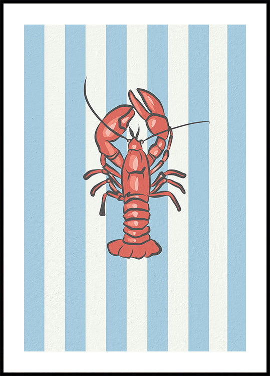 Red Lobster Poster - Posterbox.dk