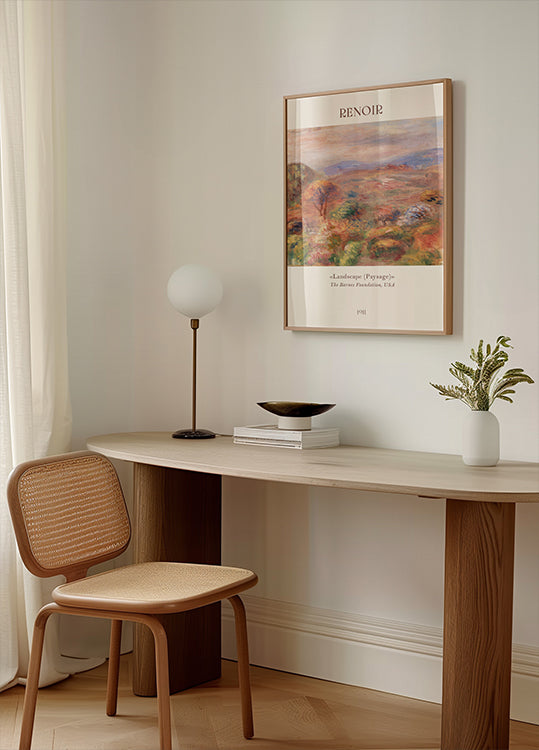Renoir Landscape, Paysage Poster - Posterbox.dk