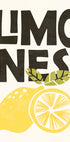 Retro Lemons Illustration Poster - Posterbox.dk