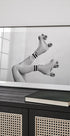 Retro Roller Skates, Black and White Aesthetic Poster - Posterbox.dk