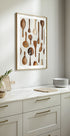 Rustic Wooden Kitchen Utensils Poster - Posterbox.dk