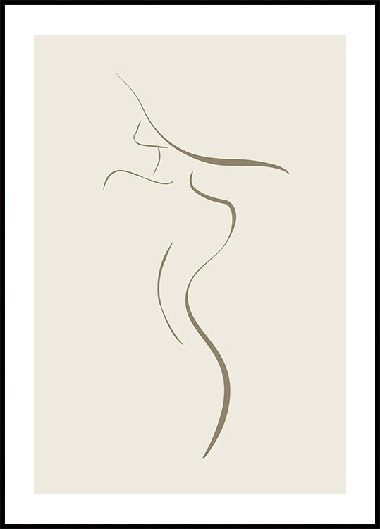 Shape of a Woman No.1 Poster - Posterbox.dk
