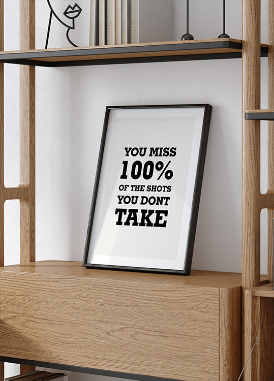 Shoot to Score Poster - Posterbox.dk