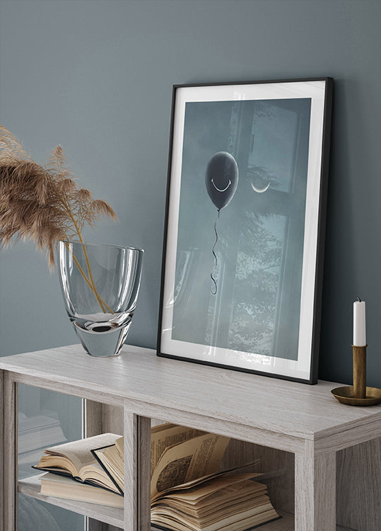Smiling Balloon Poster - Posterbox.dk