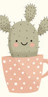 Smiling Cactus Poster - Posterbox.dk