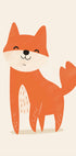 Smiling Fox Poster - Posterbox.dk