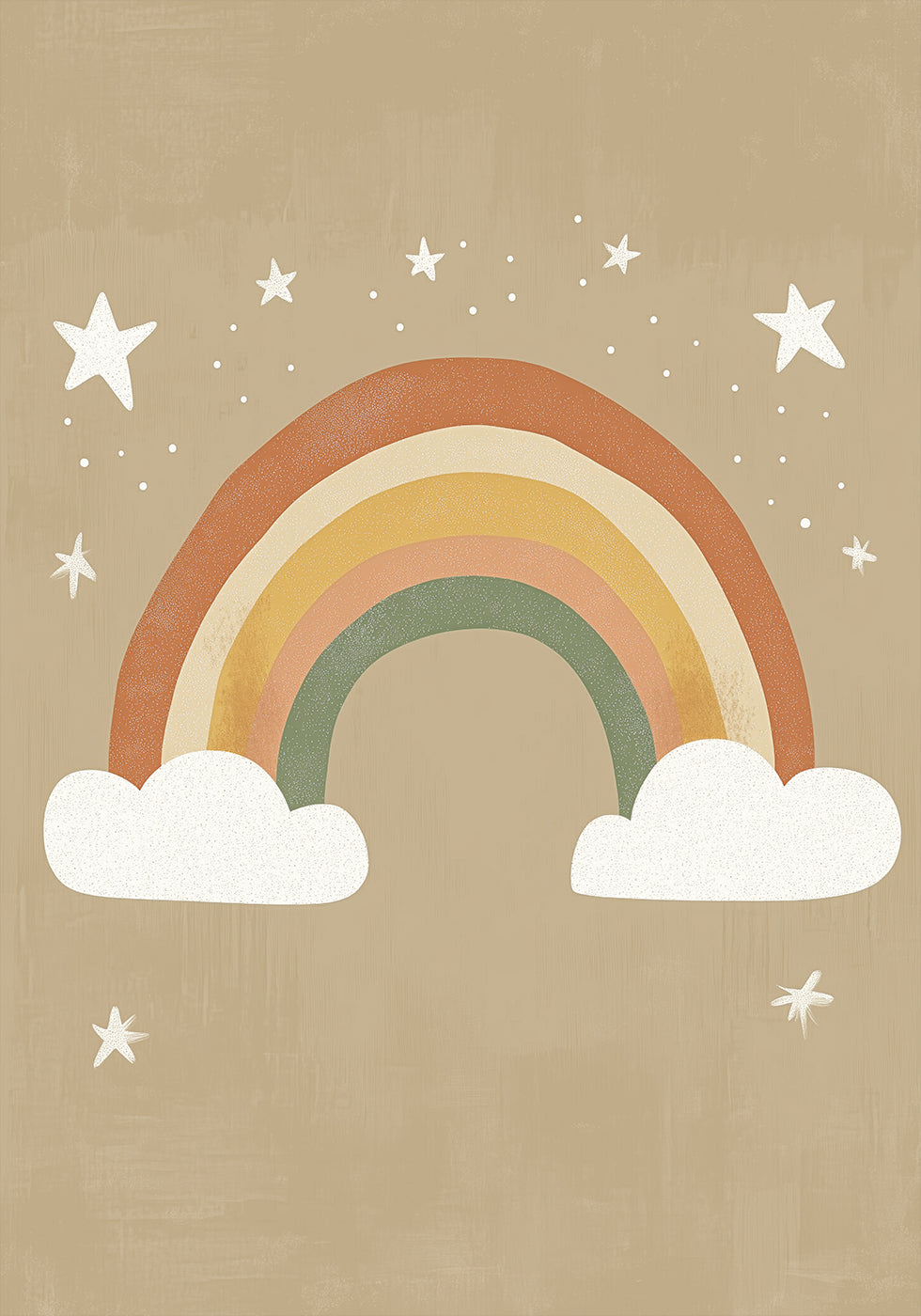 Soft Rainbow Poster - Posterbox.dk