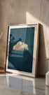 Soft White Cloud on Blue Sky Poster - Posterbox.dk