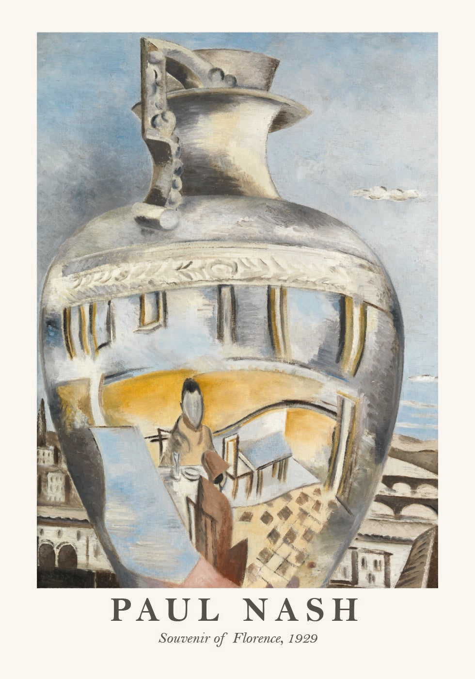 Souvenir of Florence Paul Nash 1929 Poster - Posterbox.dk